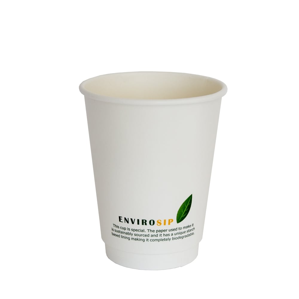 12oz Biodegradable Cup | Double Wall Paper Cup