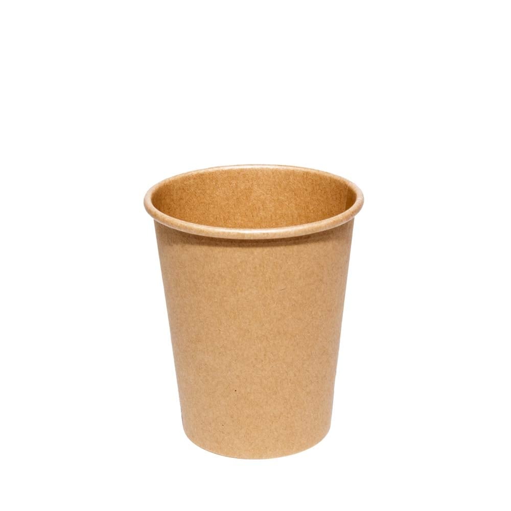 Brown Paper Cups|Takeaway Coffee Cups|8oz x 1000|Streetfood Packaging ...