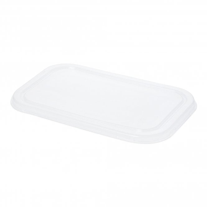 PET LID FOR 500/750/1000ML BAGASSE TRAYS (Case x 400)